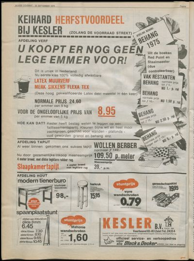 Wijkse Courant, 25 september 1975 (nr. 37, jrg. 106)
