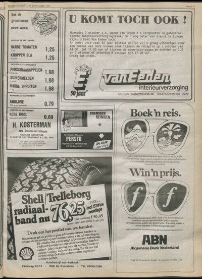 Wijkse Courant, 25 september 1975 (nr. 37, jrg. 106)