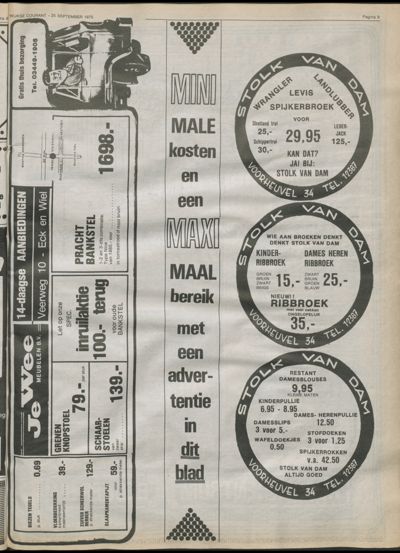 Wijkse Courant, 25 september 1975 (nr. 37, jrg. 106)