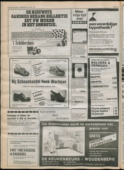 Wijkse Courant, 1 april 1976 (nr. 13, jrg. 107)