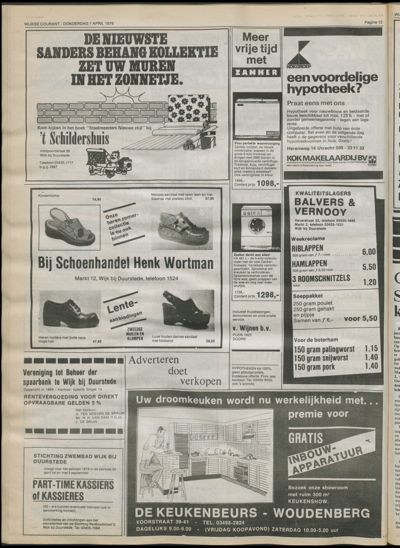 Wijkse Courant, 1 april 1976 (nr. 13, jrg. 107)