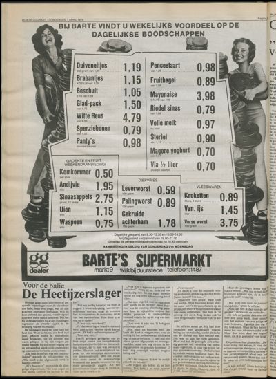 Wijkse Courant, 1 april 1976 (nr. 13, jrg. 107)