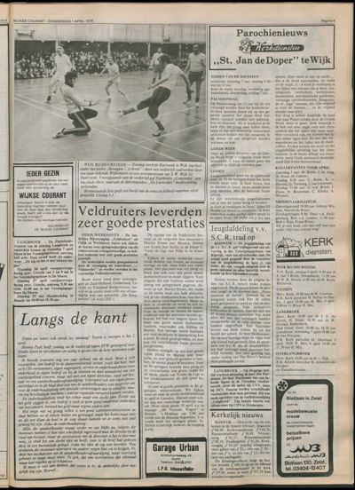 Wijkse Courant, 1 april 1976 (nr. 13, jrg. 107)
