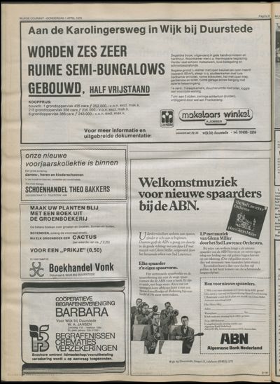 Wijkse Courant, 1 april 1976 (nr. 13, jrg. 107)