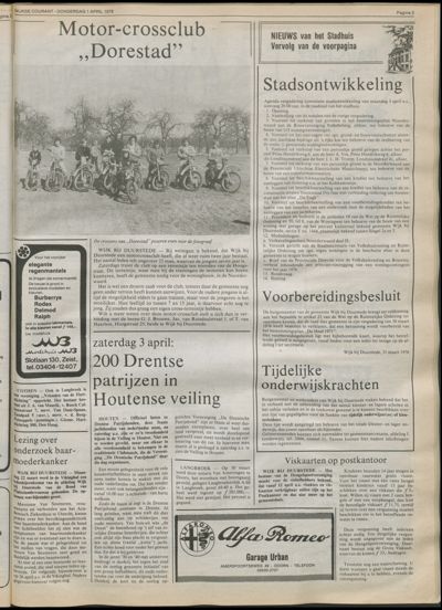 Wijkse Courant, 1 april 1976 (nr. 13, jrg. 107)