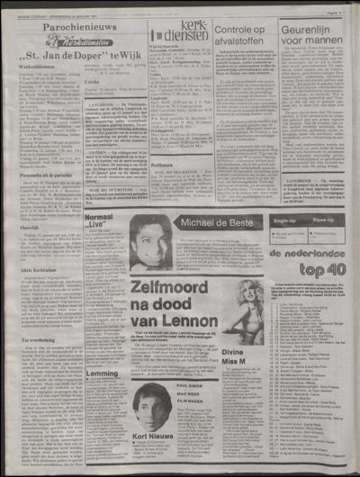 Wijkse Courant, 15 januari 1981 (nr. 2, jrg. 112)