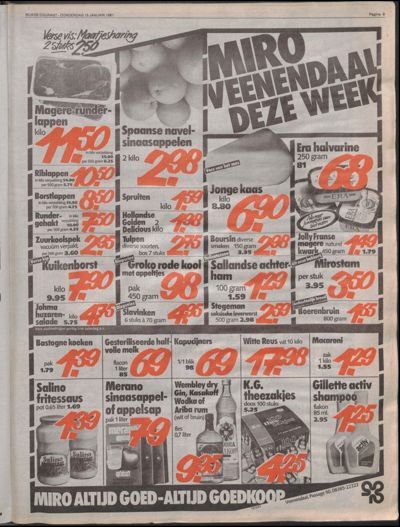 Wijkse Courant, 15 januari 1981 (nr. 2, jrg. 112)