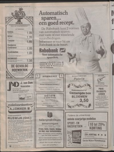 Wijkse Courant, 15 januari 1981 (nr. 2, jrg. 112)