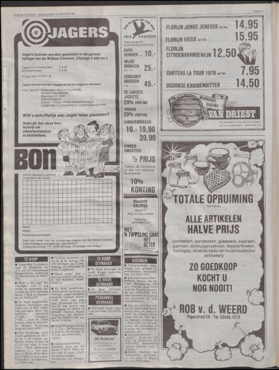 Wijkse Courant, 15 januari 1981 (nr. 2, jrg. 112)