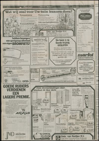 Wijkse Courant, 1 april 1982 (nr. 13, jrg. 113)
