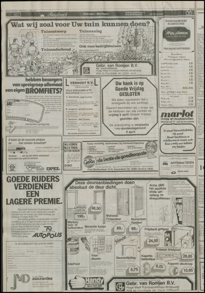 Wijkse Courant, 1 april 1982 (nr. 13, jrg. 113)