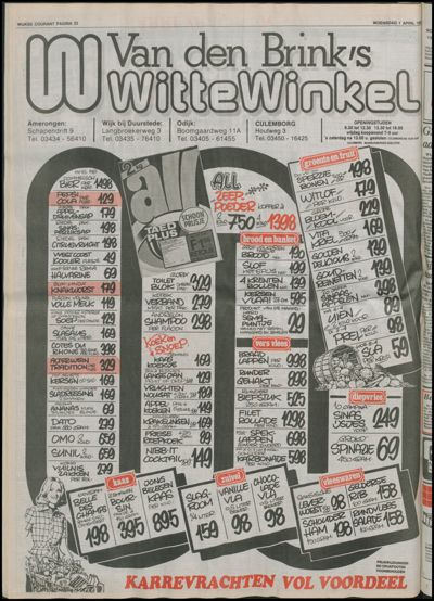 Wijkse Courant, 1 april 1987 (nr. 13, jrg. 118)