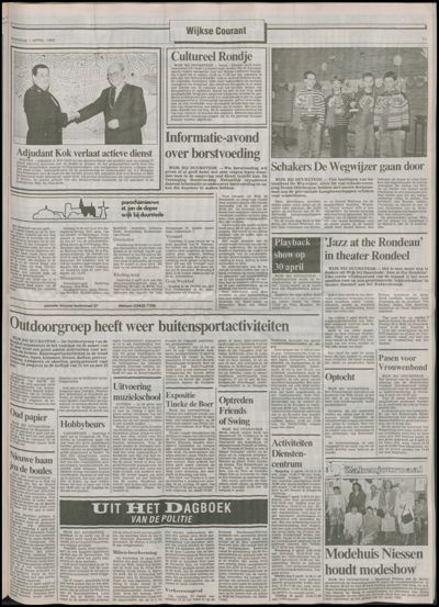 Wijkse Courant, 1 april 1992 (nr. 13, jrg. 122)