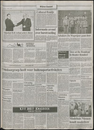 Wijkse Courant, 1 april 1992 (nr. 13, jrg. 122)