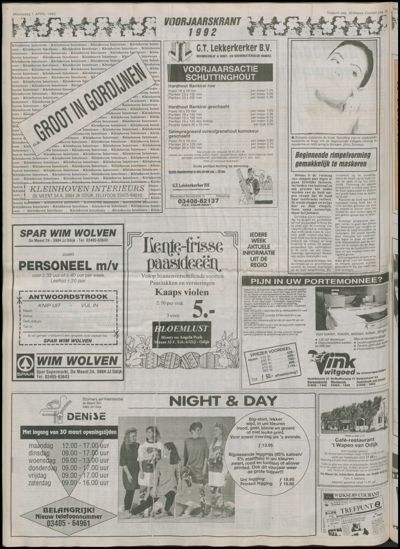Wijkse Courant, 1 april 1992 (nr. 13, jrg. 122)