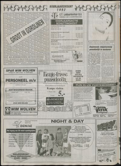 Wijkse Courant, 1 april 1992 (nr. 13, jrg. 122)