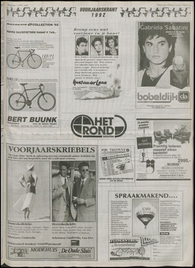 Wijkse Courant, 1 april 1992 (nr. 13, jrg. 122)