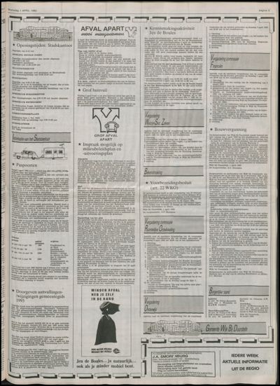Wijkse Courant, 1 april 1992 (nr. 13, jrg. 122)