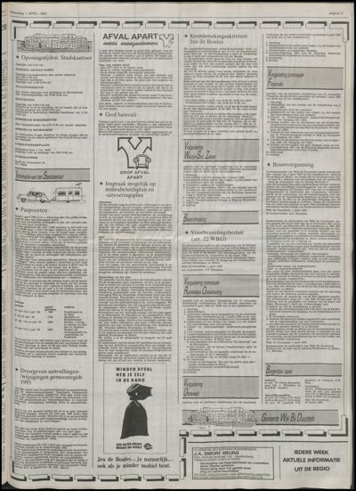 Wijkse Courant, 1 april 1992 (nr. 13, jrg. 122)