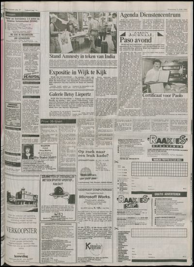 Wijkse Courant, 3 juni 1992 (nr. 22, jrg. 122)