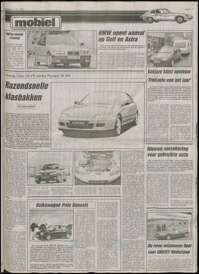 Wijkse Courant, 3 juni 1992 (nr. 22, jrg. 122)