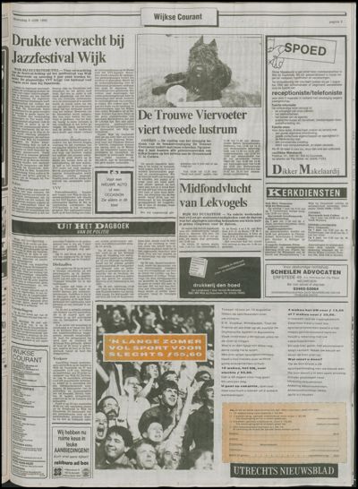 Wijkse Courant, 3 juni 1992 (nr. 22, jrg. 122)