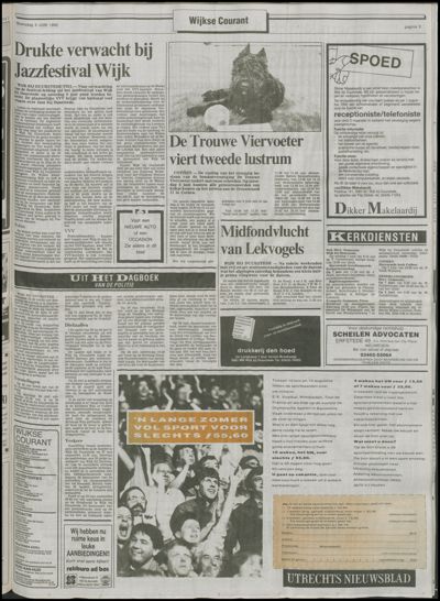 Wijkse Courant, 3 juni 1992 (nr. 22, jrg. 122)