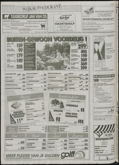 Wijkse Courant, 3 juni 1992 (nr. 22, jrg. 122)