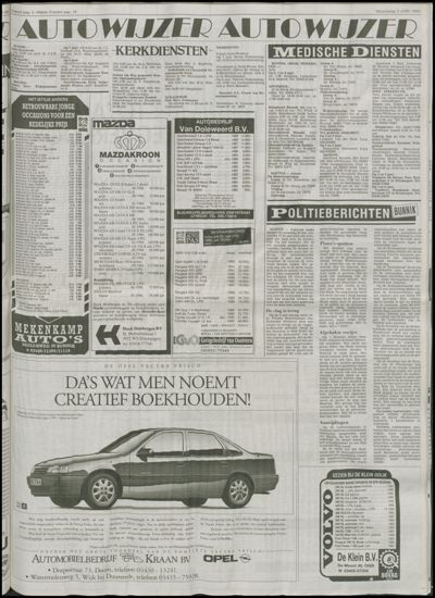 Wijkse Courant, 3 juni 1992 (nr. 22, jrg. 122)