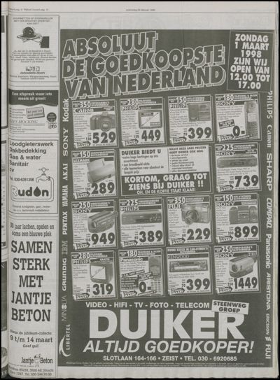Wijkse Courant, 25 februari 1998 (nr. 8, jrg. 128)