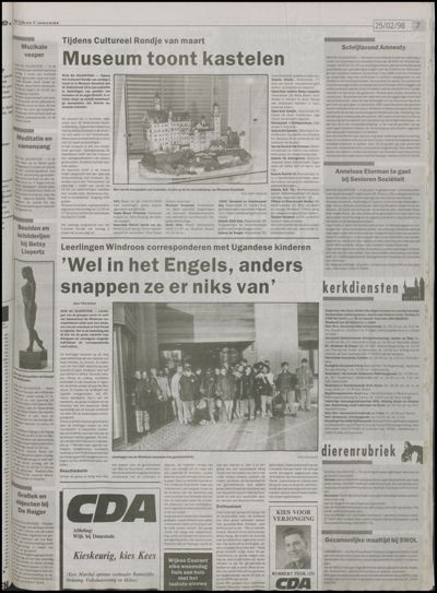 Wijkse Courant, 25 februari 1998 (nr. 8, jrg. 128)