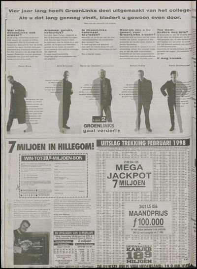 Wijkse Courant, 25 februari 1998 (nr. 8, jrg. 128)