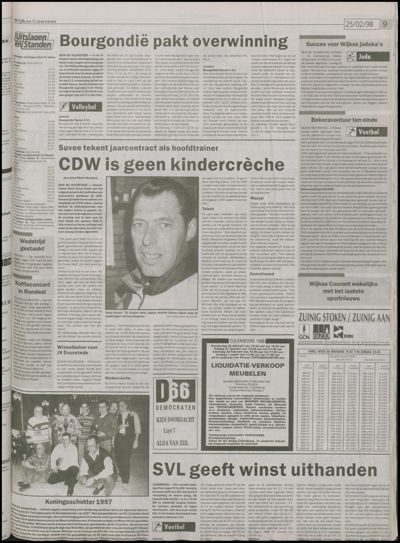 Wijkse Courant, 25 februari 1998 (nr. 8, jrg. 128)