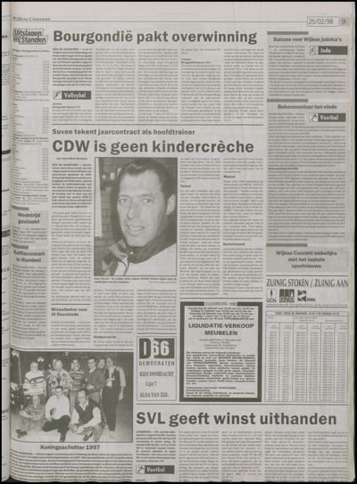Wijkse Courant, 25 februari 1998 (nr. 8, jrg. 128)