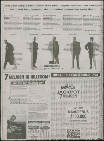 Wijkse Courant, 25 februari 1998 (nr. 8, jrg. 128)