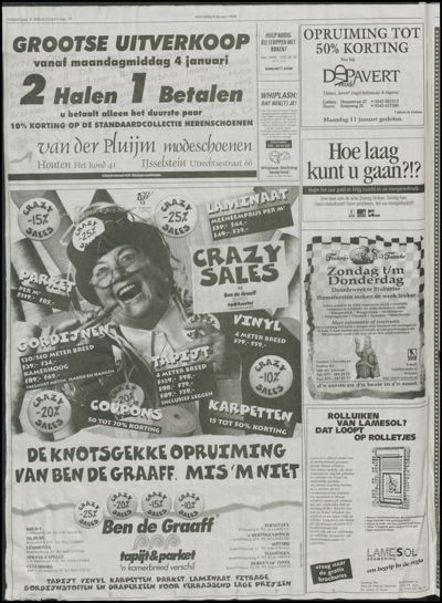 Wijkse Courant, 6 januari 1999 (nr. 1, jrg. 129)