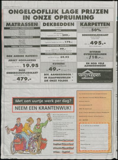 Wijkse Courant, 6 januari 1999 (nr. 1, jrg. 129)