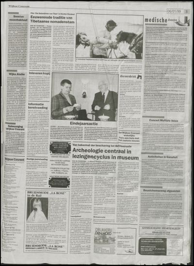 Wijkse Courant, 6 januari 1999 (nr. 1, jrg. 129)