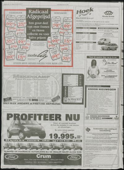 Wijkse Courant, 6 januari 1999 (nr. 1, jrg. 129)