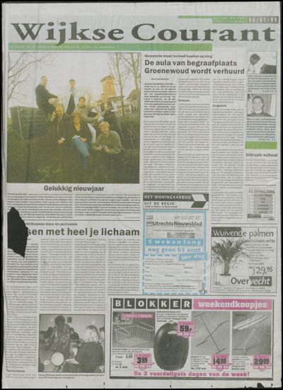 Wijkse Courant, 6 januari 1999 (nr. 1, jrg. 129)