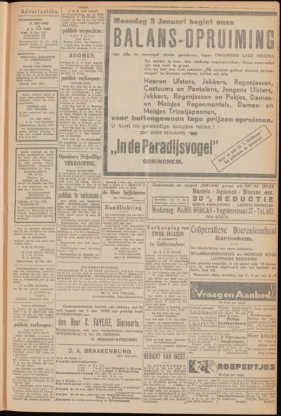 Asperensche en Heukelumsche Courant, 1 januari 1938