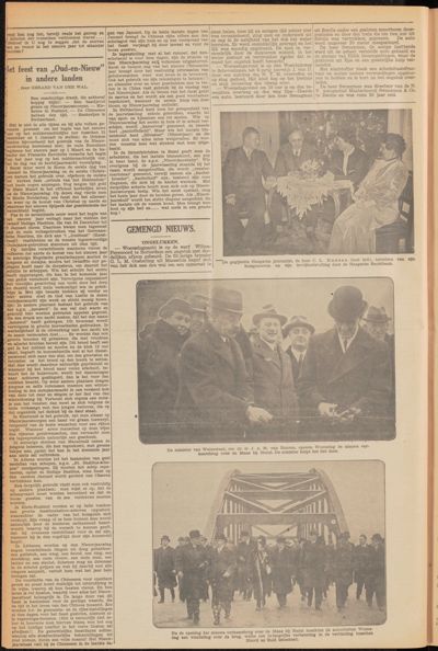 Asperensche en Heukelumsche Courant, 1 januari 1938