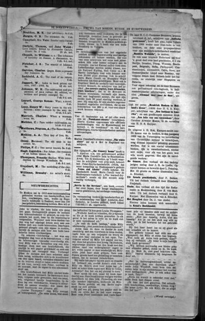 De Boekenwereld, 17 april 1909 (nr. 16, jrg. 2)