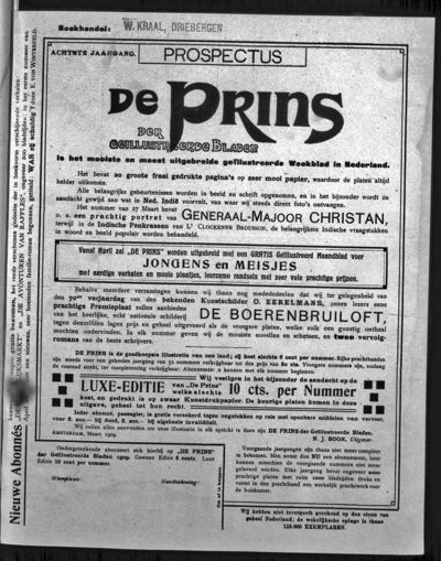 De Boekenwereld, 17 april 1909 (nr. 16, jrg. 2)