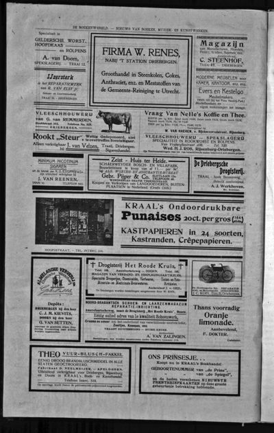 De Boekenwereld, 1 mei 1909 (nr. 18, jrg. 2)