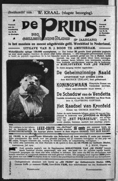 De Boekenwereld, 17 juli 1909 (nr. 28, jrg. 2)