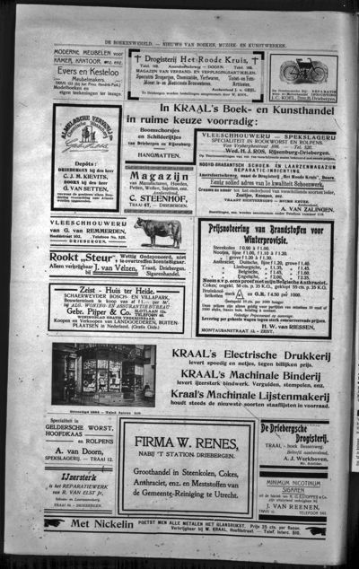 De Boekenwereld, 14 augustus 1909 (nr. 32, jrg. 2)