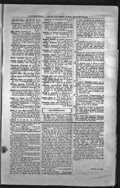 De Boekenwereld, 11 september 1909 (nr. 36, jrg. 2)