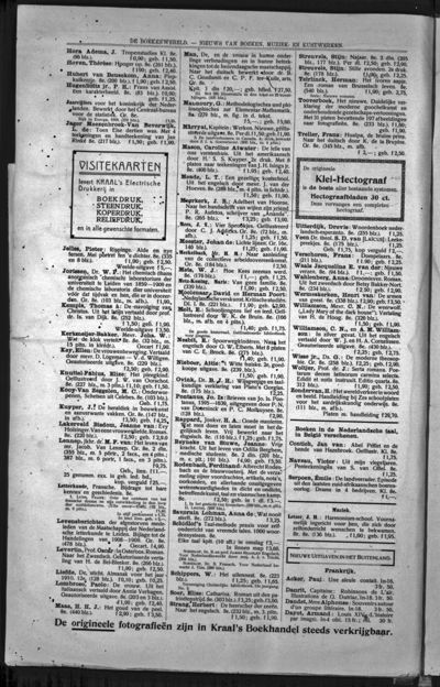 De Boekenwereld, 11 december 1909 (nr. 48, jrg. 2)