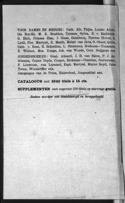 De Boekenwereld, 1 februari 1910 (nr. 3, jrg. 3)